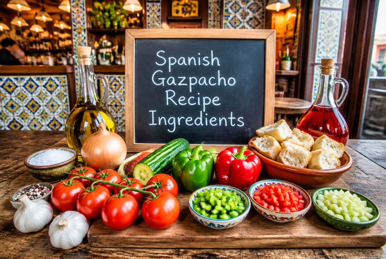 Spanish Gazpacho Recipe Ingredients