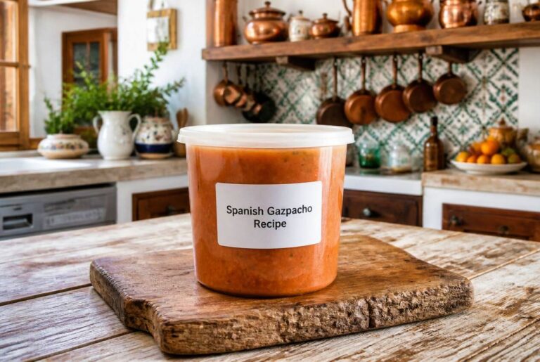 Spanish Gazpacho Recipe Storage Tips