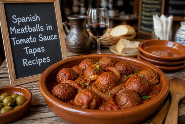 Spanish Meatballs in Tomato Sauce Tapas Recipes
