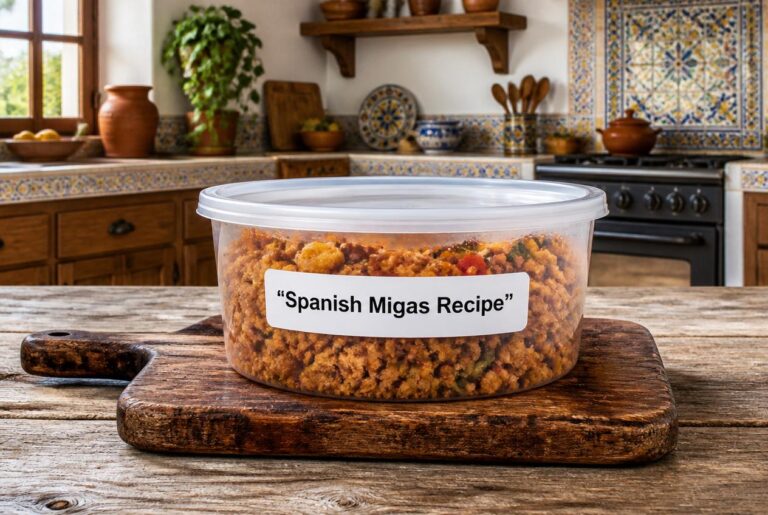 Spanish Migas Recipe Storage Tips