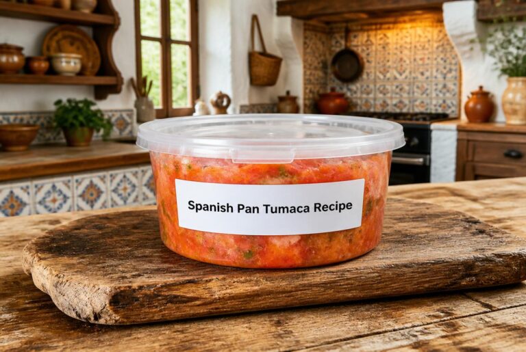 Spanish Pan Tumaca Recipe Storage Tips