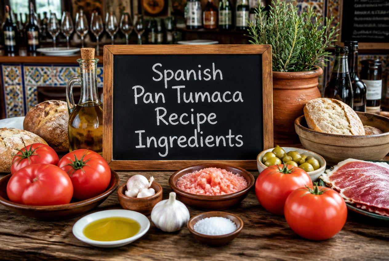 Spanish Pan Tumaca Recipe Ingredients