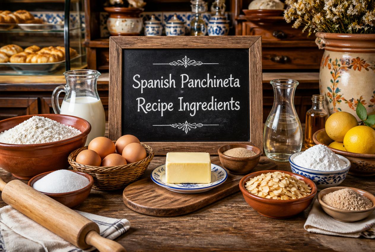 Spanish Pantxineta Recipe Ingedients