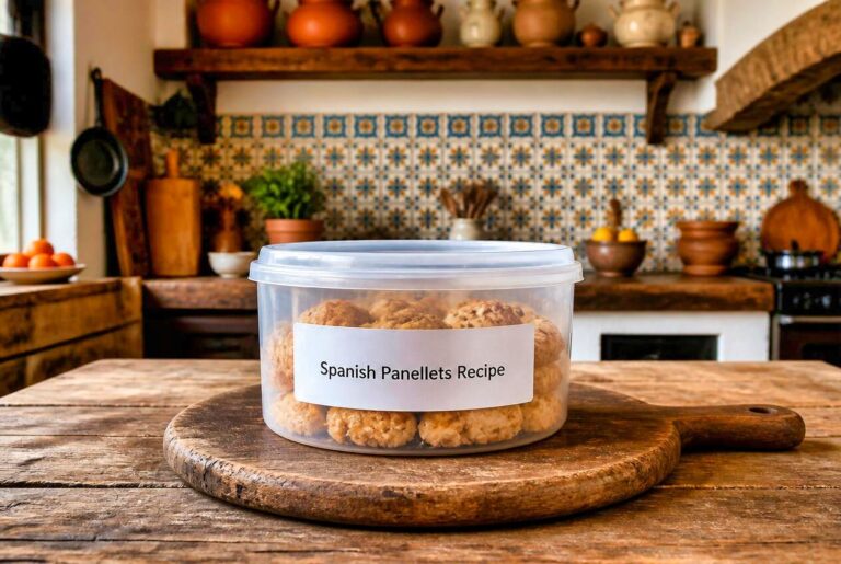 Spanish Panellets Recipe Storage Tips