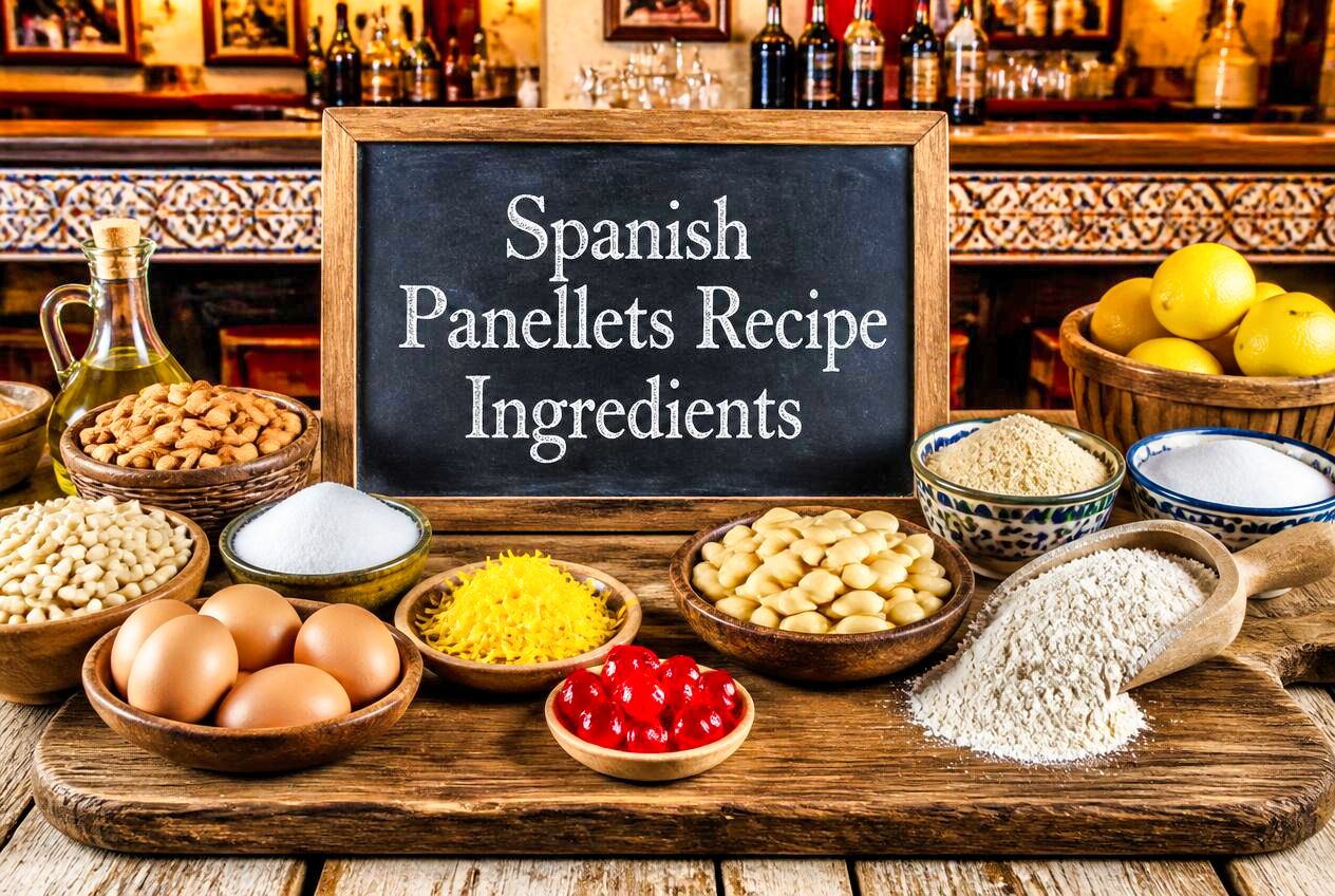 Spanish Panellets Recipe Ingredients