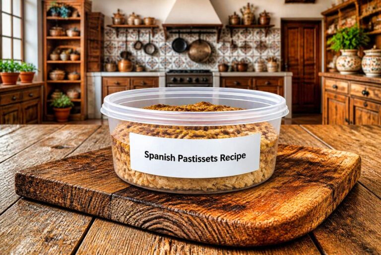 Spanish Pastissets Recipe Storage Tips