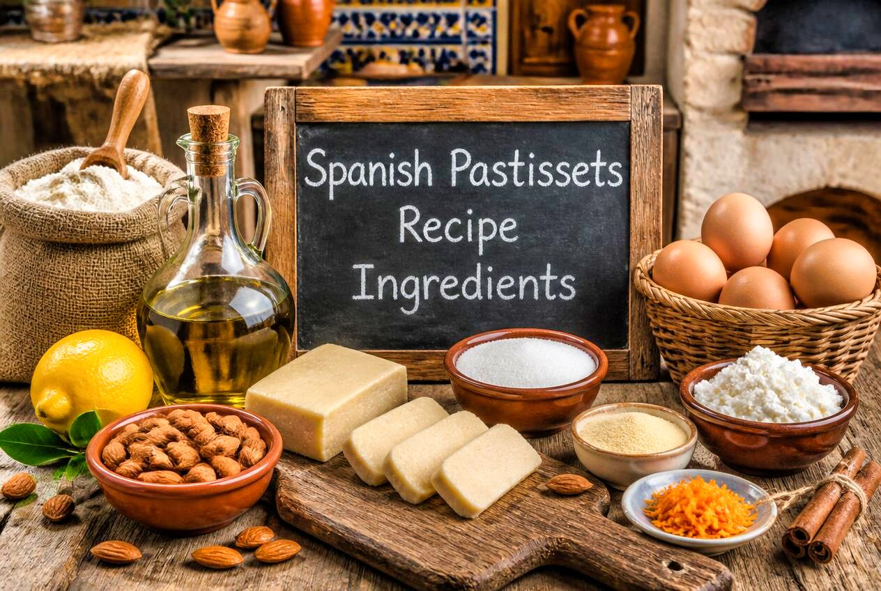Spanish Pastissets Recipe Ingredients
