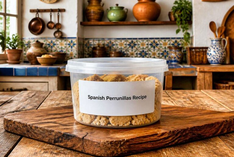 Spanish Perrunillas Recipe Storage Tips