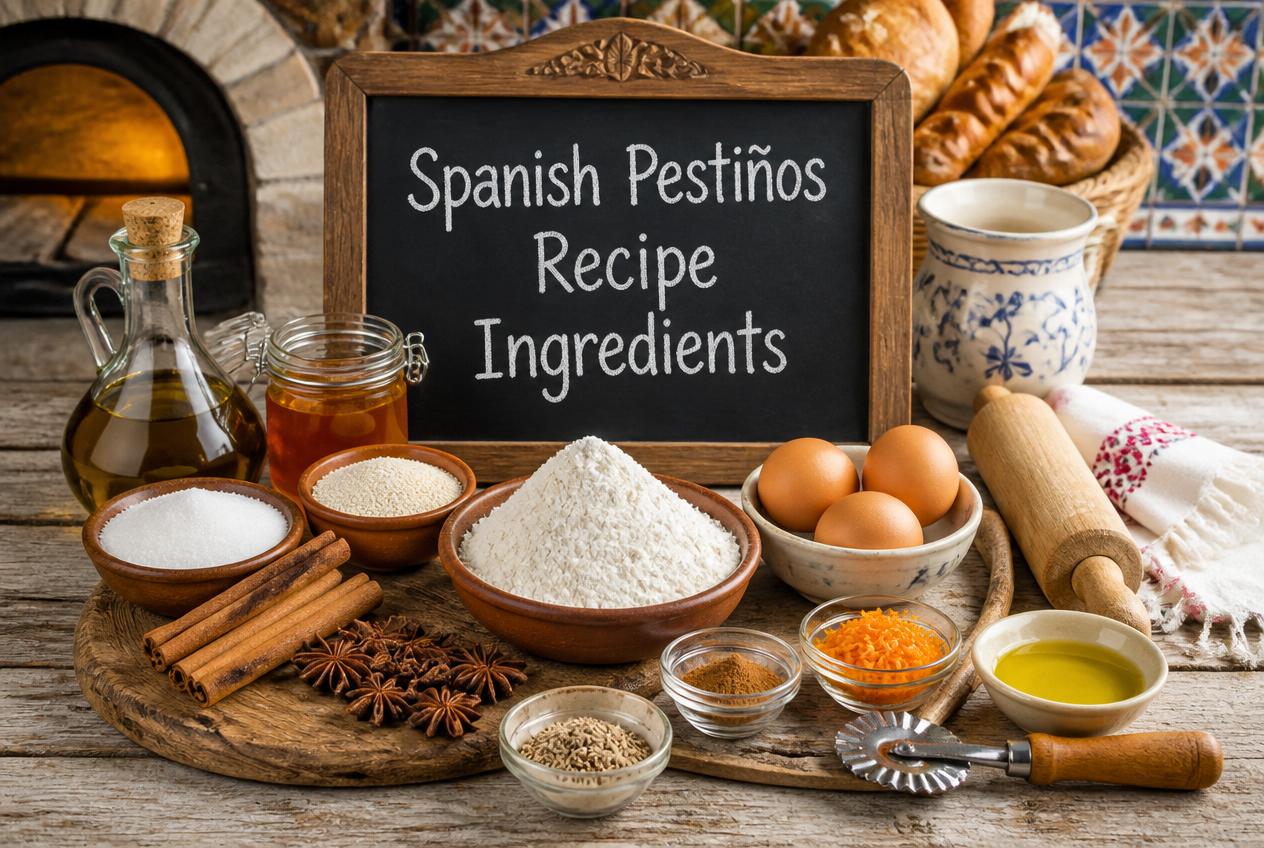 Spanish Pestiños Recipe Ingredients