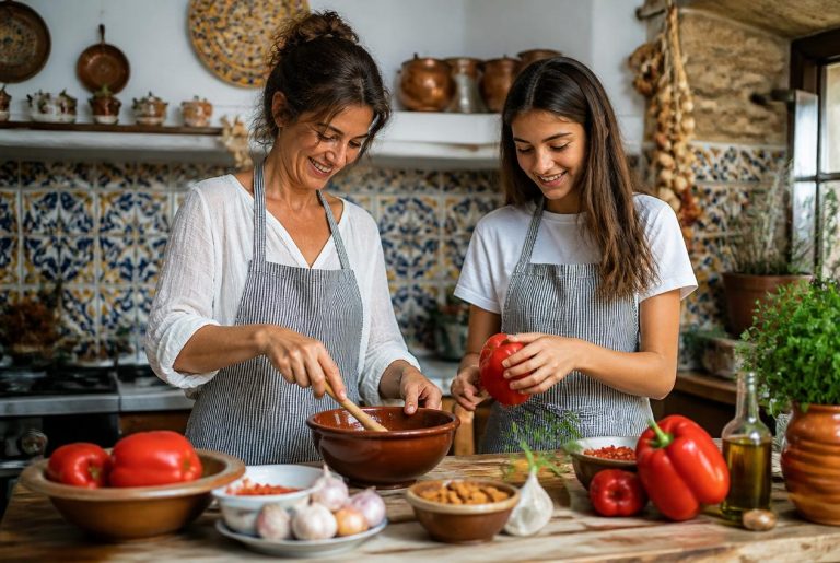 Spanish Red Pepper Sauce Tapas Recipes - Prep