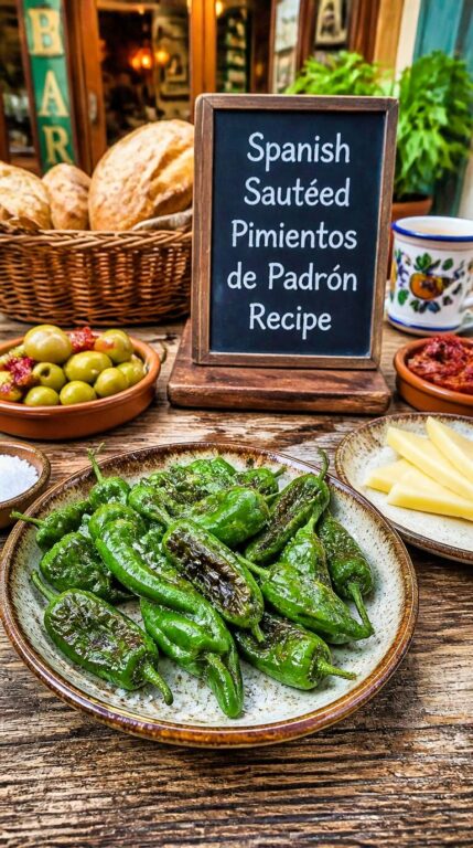 Spanish Sautéed Pimientos de Padrón Recipe