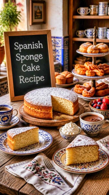 Spanish Sponge Cake Recipe