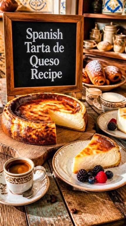 Spanish Tarta de Queso Recipe