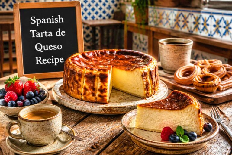 Spanish Tarta de Queso Recipe