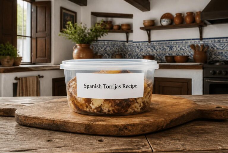 Spanish Torrijas Recipe Storage Tips