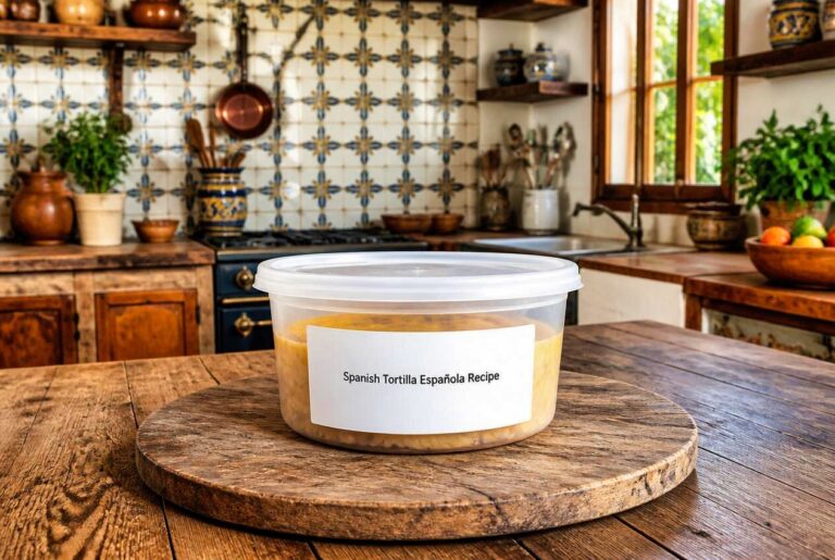 Spanish Tortilla Española Recipe Storage Tips