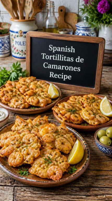 Spanish Tortillitas de Camarones Recipe