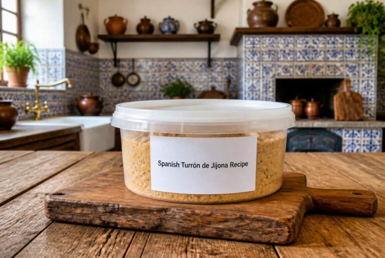 Spanish Turrón de Jijona Recipe Storage Tips