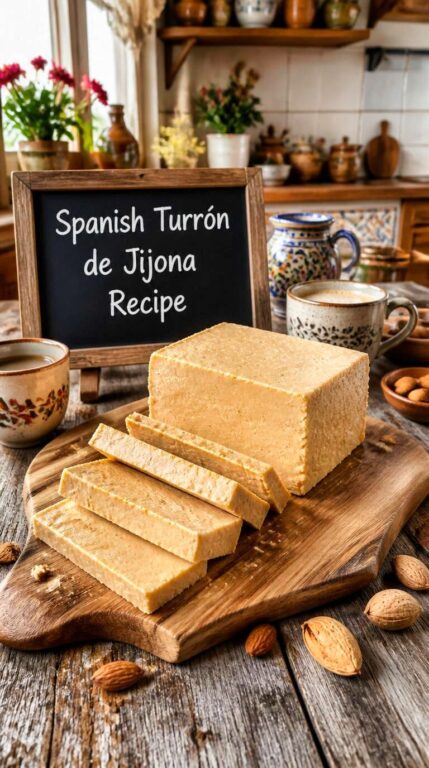 Spanish Turrón de Jijona Recipe