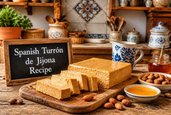 Spanish Turrón de Jijona Recipe
