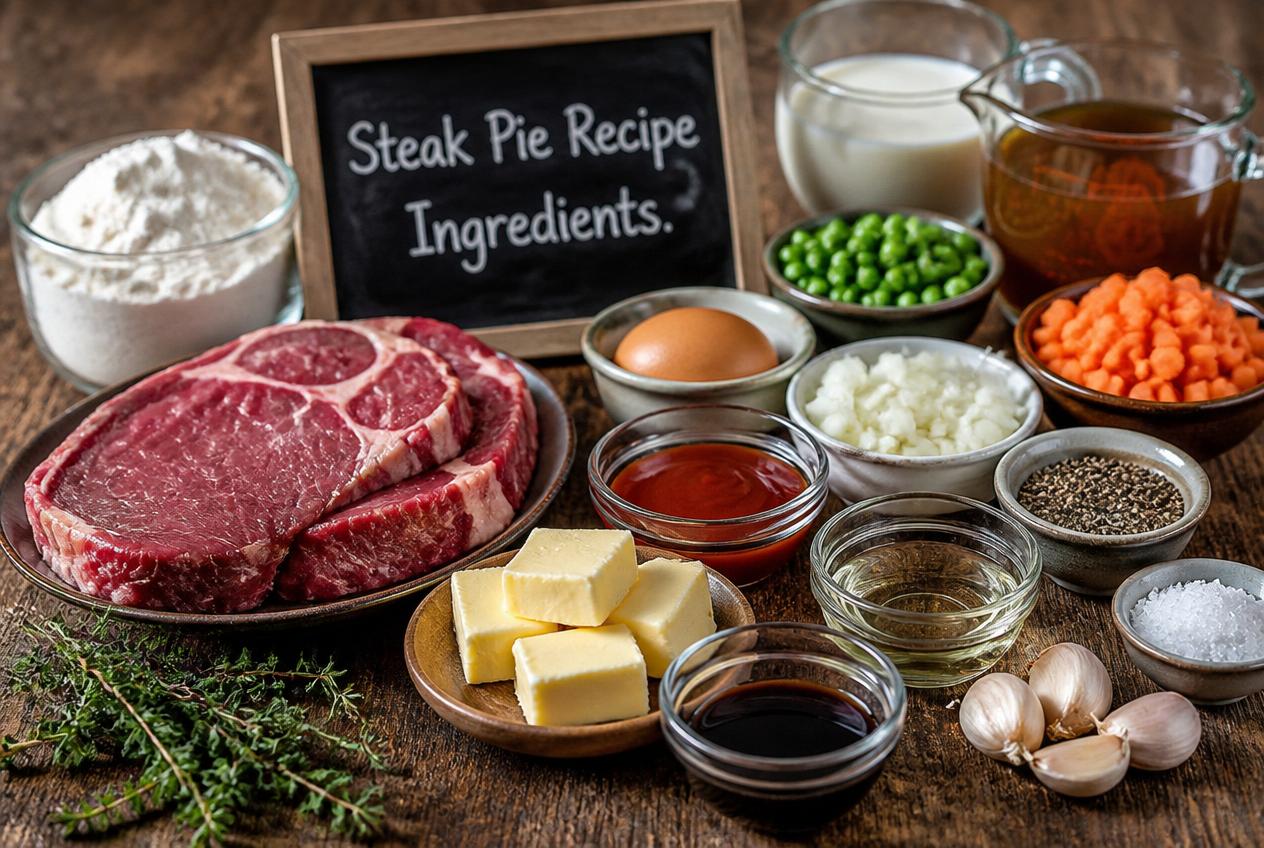 Steak Pie Recipe Ingredients
