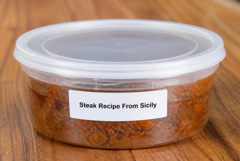 Steak Recipe From Sicily Storage TIps