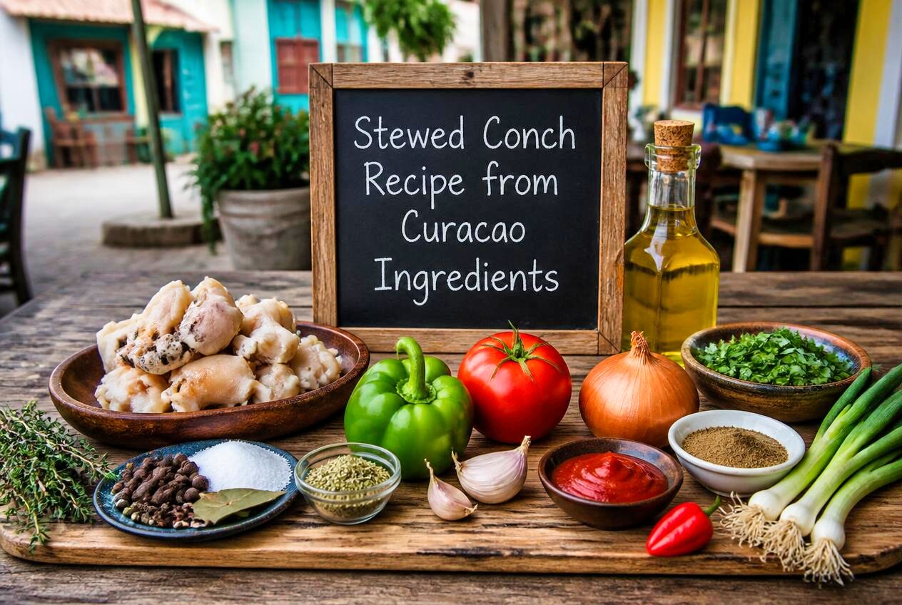 Stewed Conch Recipe from Curacao Ingredients