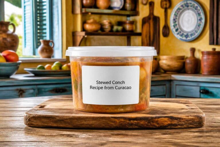 Stewed Conch Recipe from Curacao Storage Tips