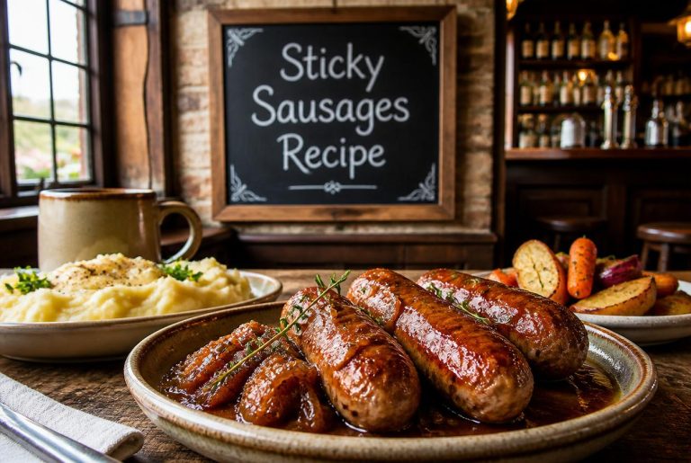 Sticky Sausages Recipe