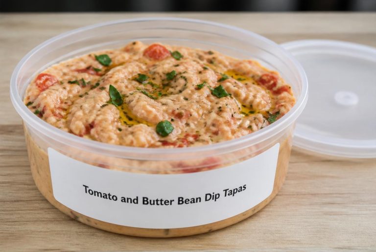 Tomato and Butter Bean Dip Tapas Recipes - Storage