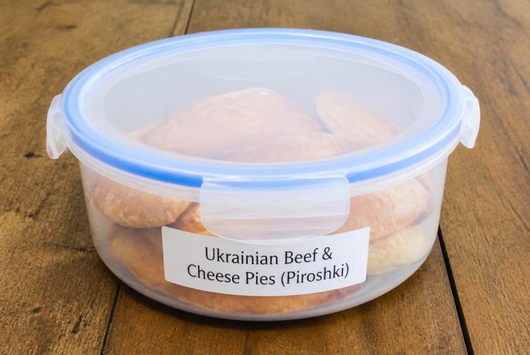 Ukrainian Beef & Cheese Pies (Piroshki) Storage Tips Stor
