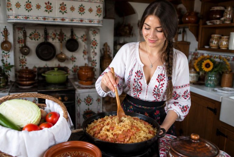 Ukrainian Braised Cabbage and Sausage Recipe Cooking Tips