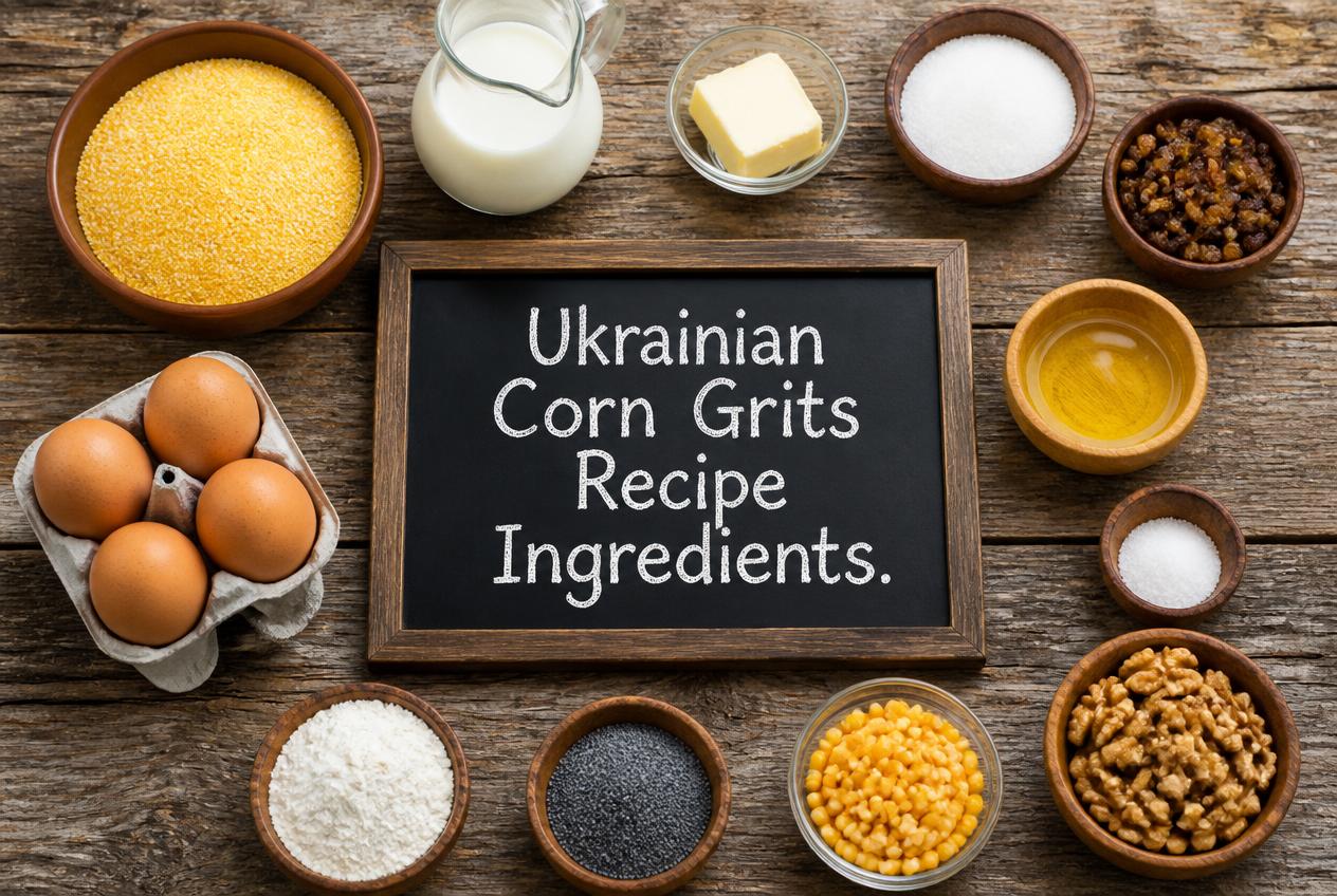 Ukrainian Corn Grits Recipe Ingredients