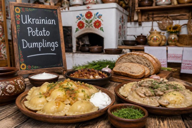 Ukrainian Potato Dumplings Recipe