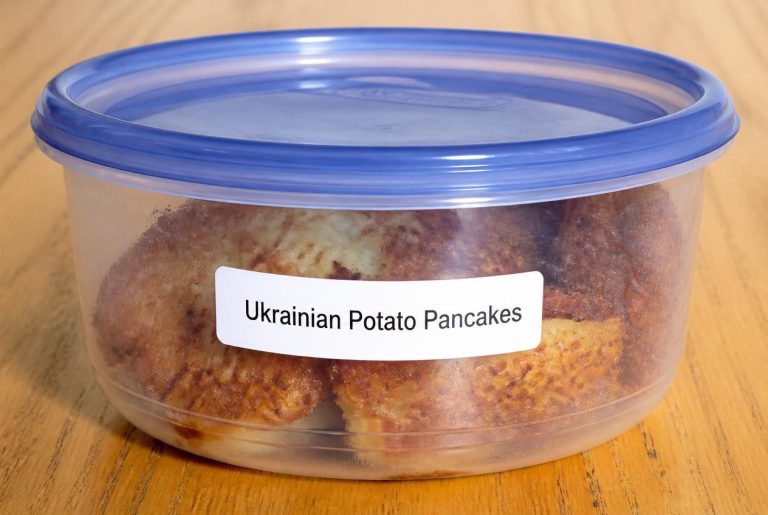 Ukrainian Potato Pancakes Storage TIps