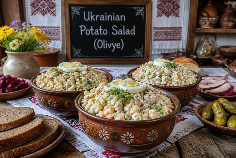 Ukrainian Potato Salad (Olivye)