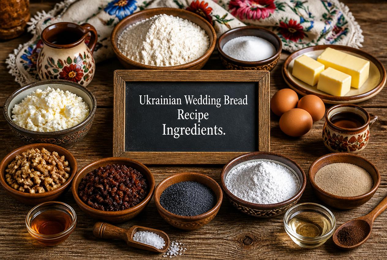 Ukrainian Wedding Bread Recipe Ingredients