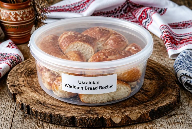 Ukrainian Wedding Bread Recipe Storage Tips