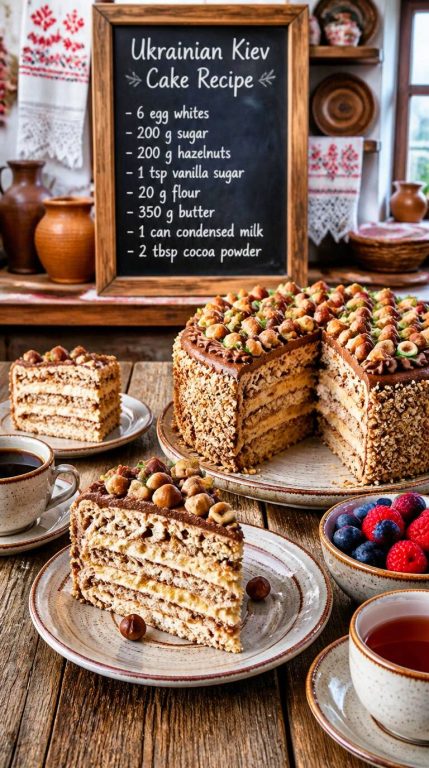 Ukranian Kiev Cake Recipe