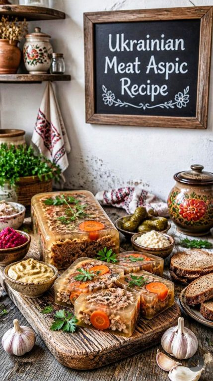 Ukranian Meat AspicRecipe