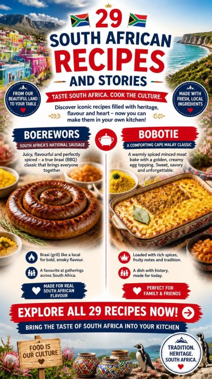 29 South African Recipes - pin