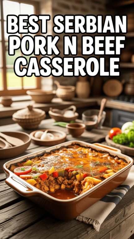1. Best Serbian Pork n Beef Casserole Recipe