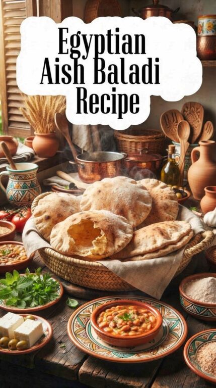 Egyptian Aish Baladi Recipe