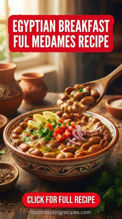 Egyptian Breakfast Ful Medames Recipe