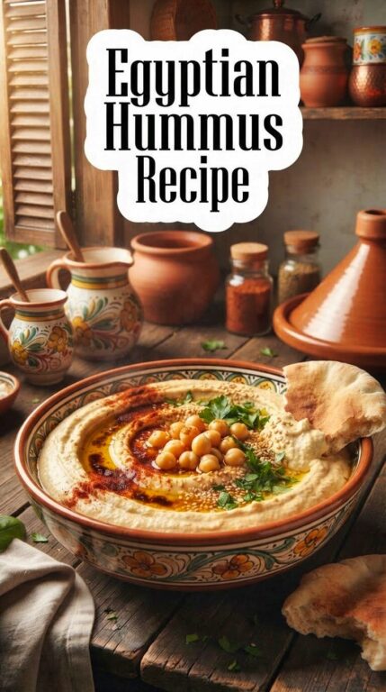 Egyptian Hummus Recipe