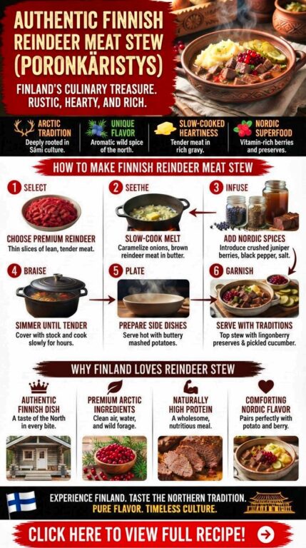 Finnish Reindeer Meat Stew Recipe
