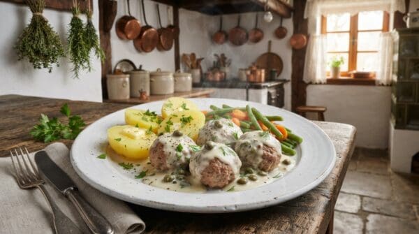 German Königsberger Klopse (German Meatballs) Recipe