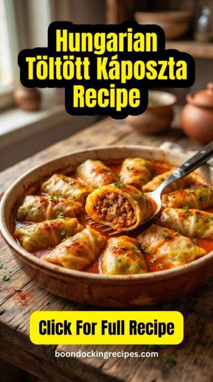 Hungarian Töltött Káposzta Recipe