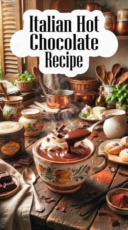 Italian Hot Chocolate Recipe