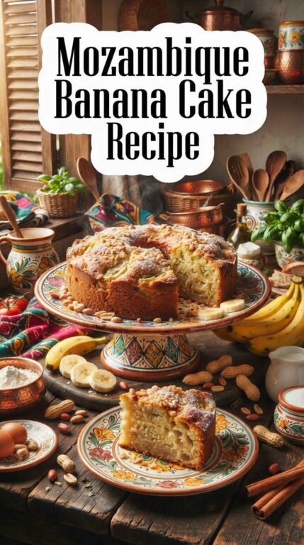 Mozambique Banana Cake Recipe